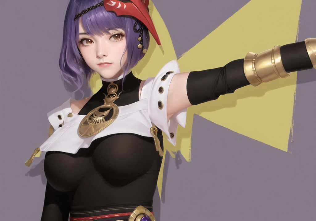 anh cosplay kujou sara