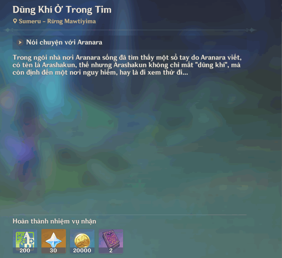 nhiệm vụ dũng khí ở trong tim - hang