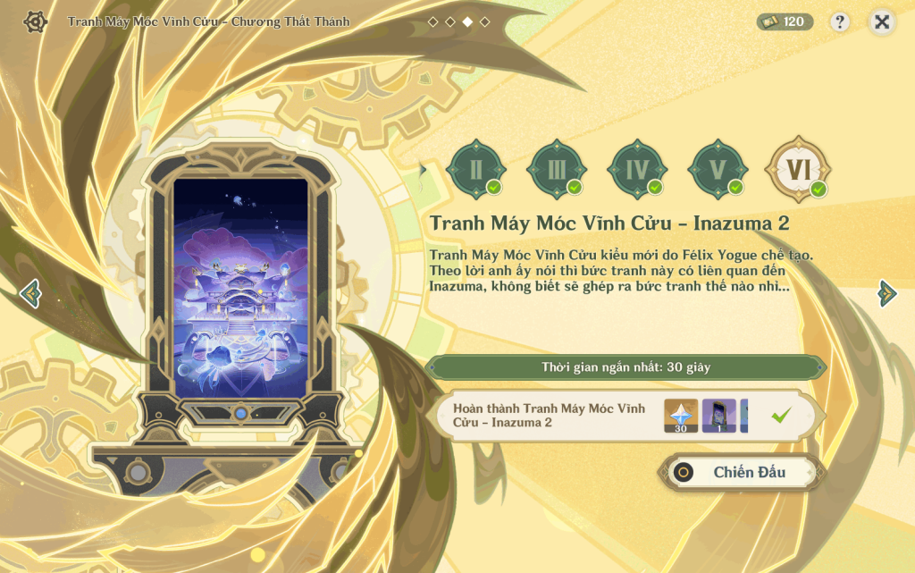 cách giải nhiệm vụ tranh máy móc vĩnh cửu